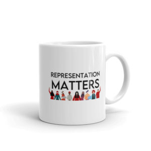 Representation matters merch mug